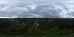 Cloudy skies during the day