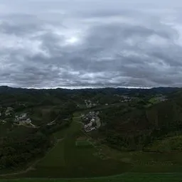 Cloudy skies during the day