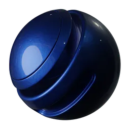 Metallic Blue Caliper