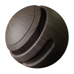 Dark Stained Wood Grain