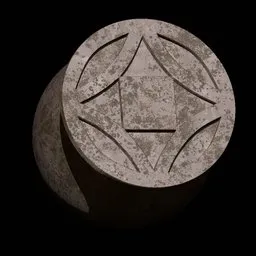 Rokviz Ancient ornament symbol brush