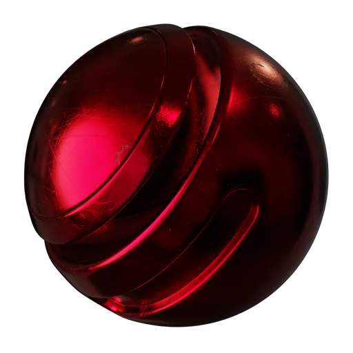 Scratched Red Metal