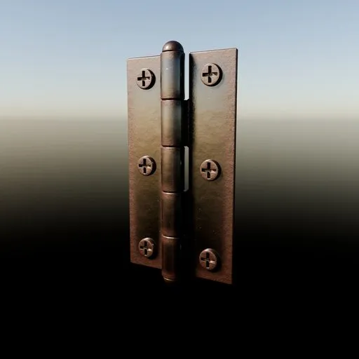 Small Hinge With Screws