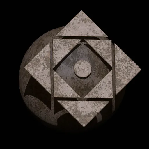 Rokviz Ancient ornament symbol brush