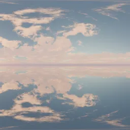 Golden Horizon Sky HDRi