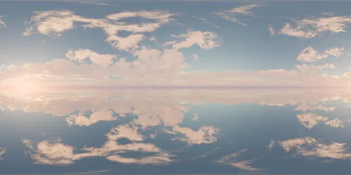 Golden Horizon Sky HDRi
