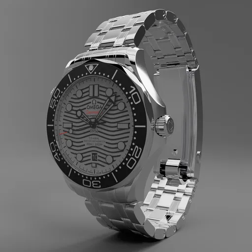 Omega Seamaster Diver 300M white