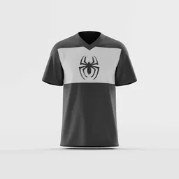 Plain Sports V-Neck T-Shirt