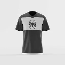 Plain Sports V-Neck T-Shirt