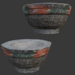 Ancient Stone Bowl