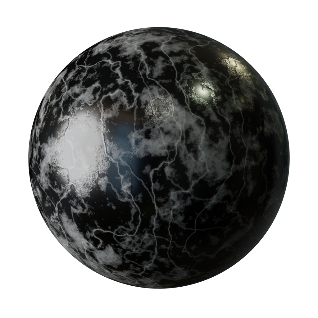 Dark Marble FREE marble materials BlenderKit
