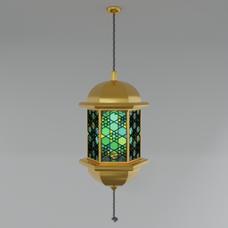 Stained Glass Lantern V.2