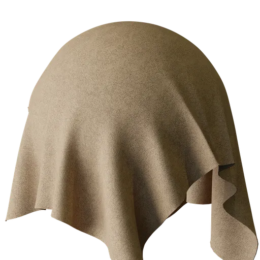 Light Suede Leather