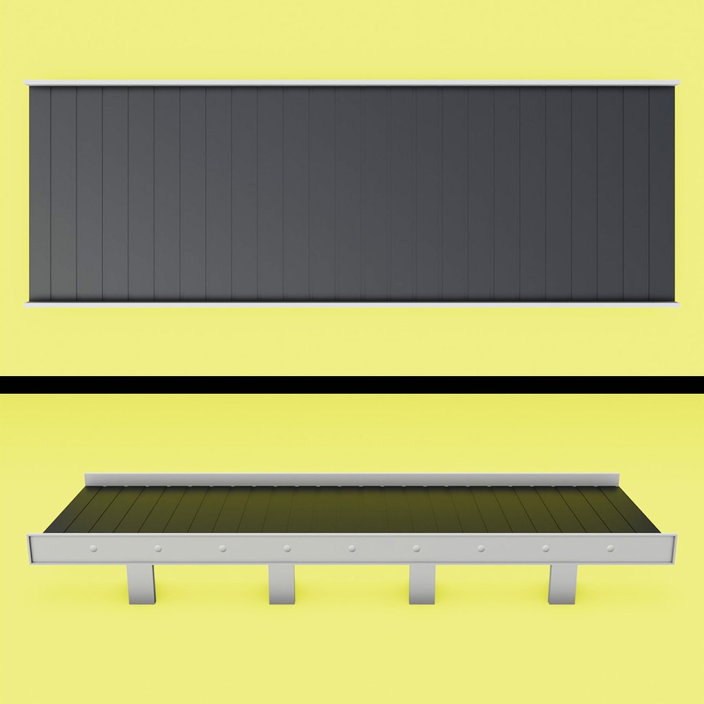 Conveyor Belt (Animated & Procedural) FREE Industrial Machinery