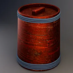 Wooden Bucket