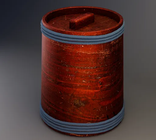 Wooden Bucket