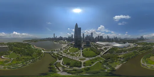 Sunny daytime sky HDRIs