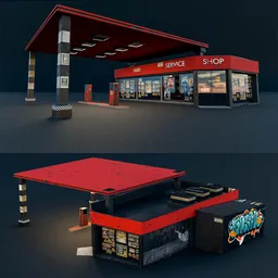 Abandoned Gas Station