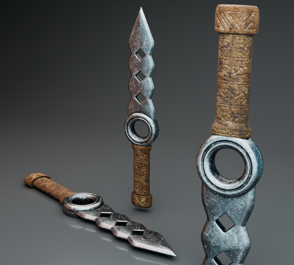 Dagger | Historical Weapons models | Blendkit