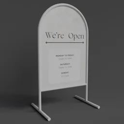 Outdoor Sign Board