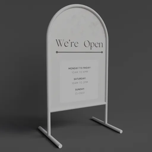 Outdoor Sign Board