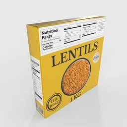 Lentils Box