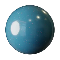Procedural Glossy Speckled Enamel