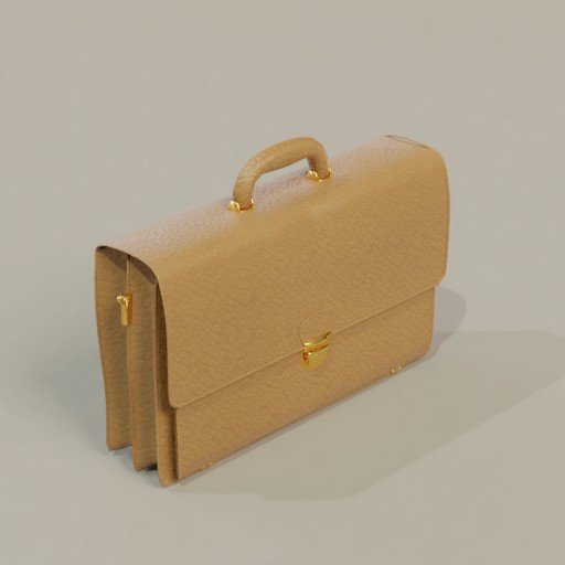 Leather briefcase