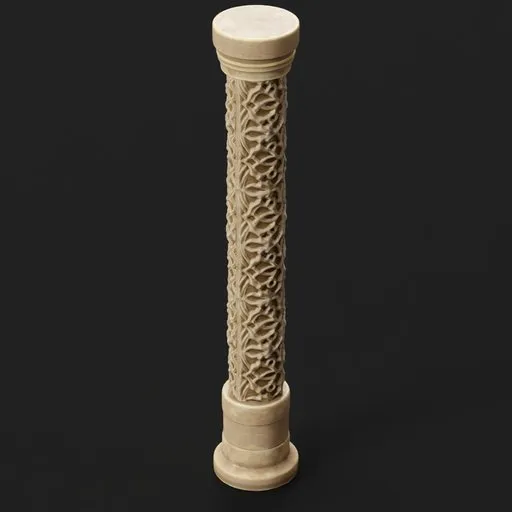 Pillar Stone Floral Knot Narrow