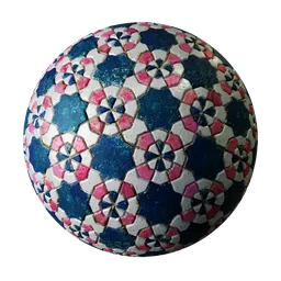 Ornate Tiles Color Mosaic