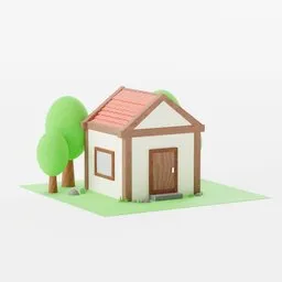 House Low Poly