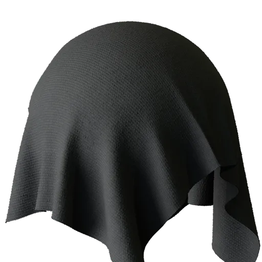 Black Textured Fabric