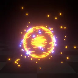 Anime Stylized Sphere Effect