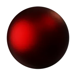 Red Glitter Metal