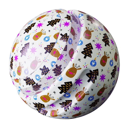 Holiday Character Wrapping Paper