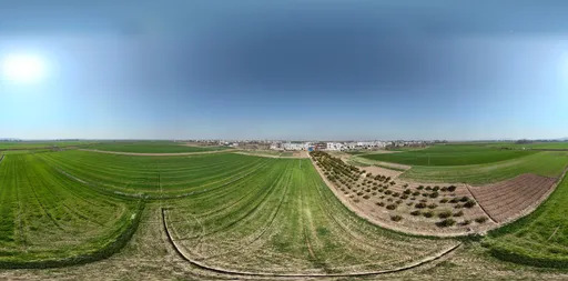 Highsky green farmland