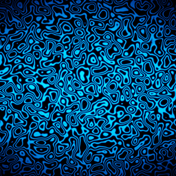 Intricate blue wavy abstract pattern for creative 3D modeling and design backgrounds.