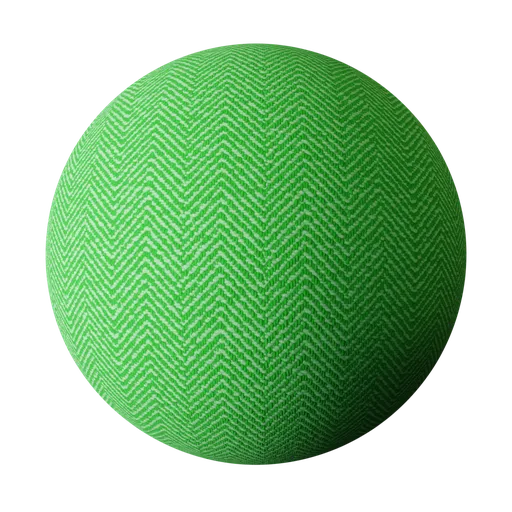 Wool Twill Grass Green