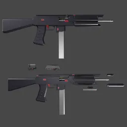 Sub machinegun