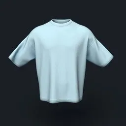 Oversized Cropped  Shirt