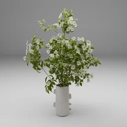 Floral Branch Vase