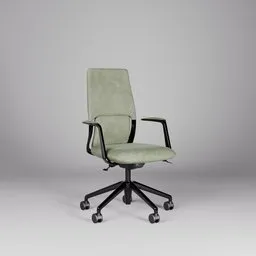 OFFICE CHAIR VISITOR SUEDE