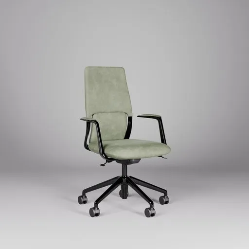 OFFICE CHAIR VISITOR SUEDE