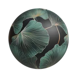 Ginkgo leaf wallpaper