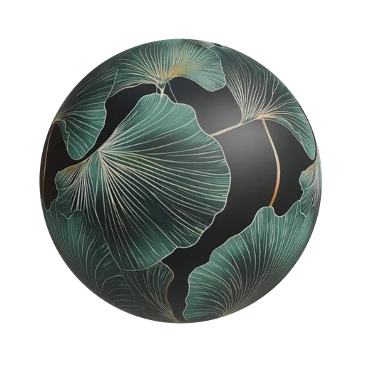 Ginkgo leaf wallpaper
