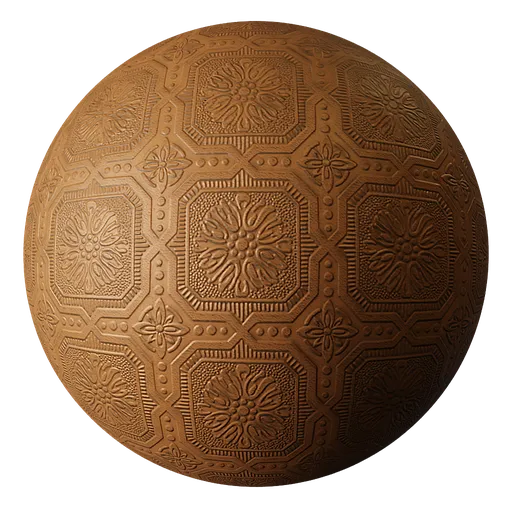 Wallpaper Anaglypta Terracotta