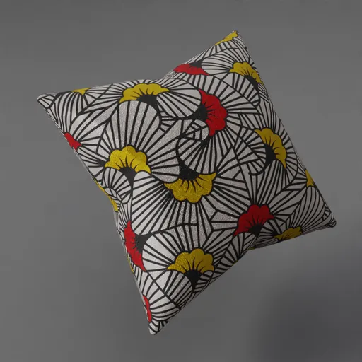 Pillow – Geometric Floral Pattern
