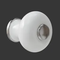 IKEA HISHULT Porcelain Knob 3 cm