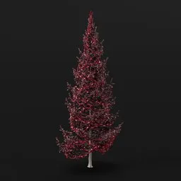 Christmas Tree Pink Large