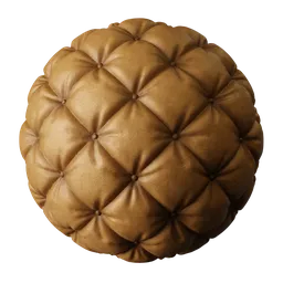 Leather Quilted Tan